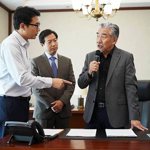 Men in Office: A Dynamic Discussion