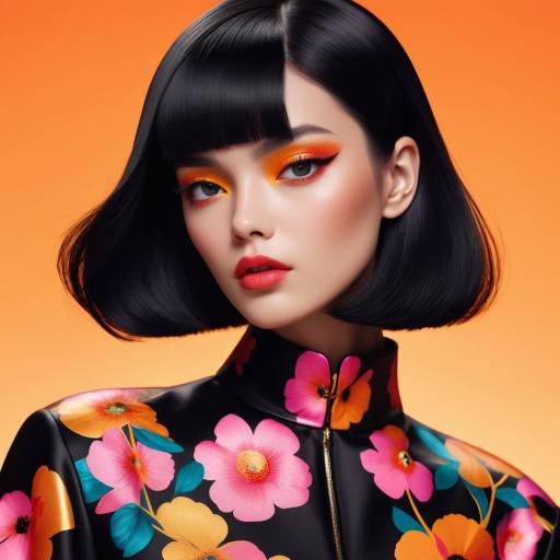 Vibrant Avant-Garde Portrait Photography