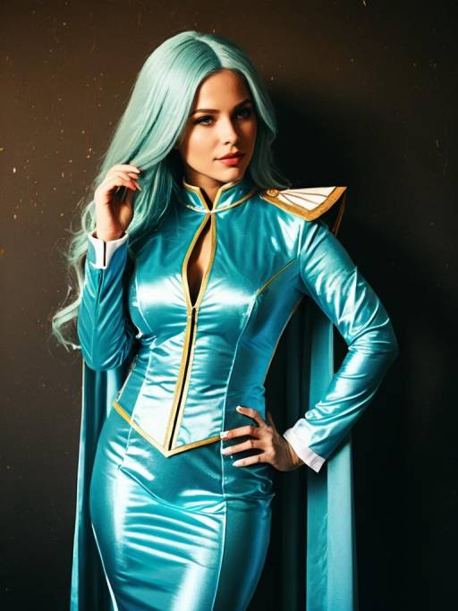 Realistic Aquamarine Cosplay Photo