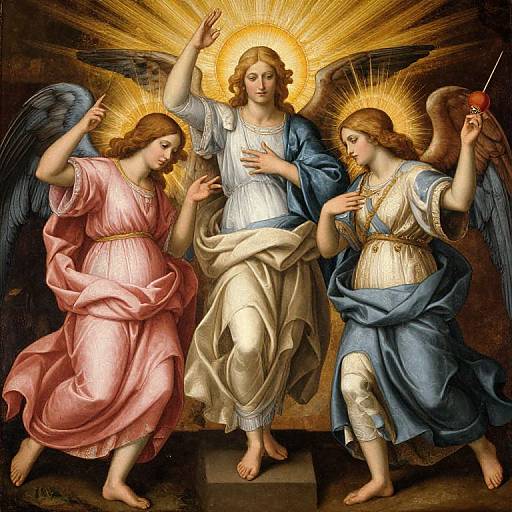 Renaissance-Inspired Angelic Beings