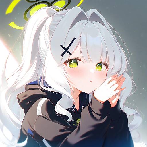 Illustration of Hare (blue archive), blue archive in the style of Ko yu