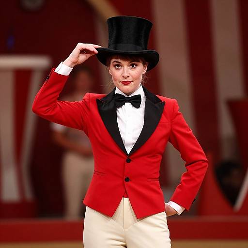 Circus Ring Leader Photorealistic Portrait