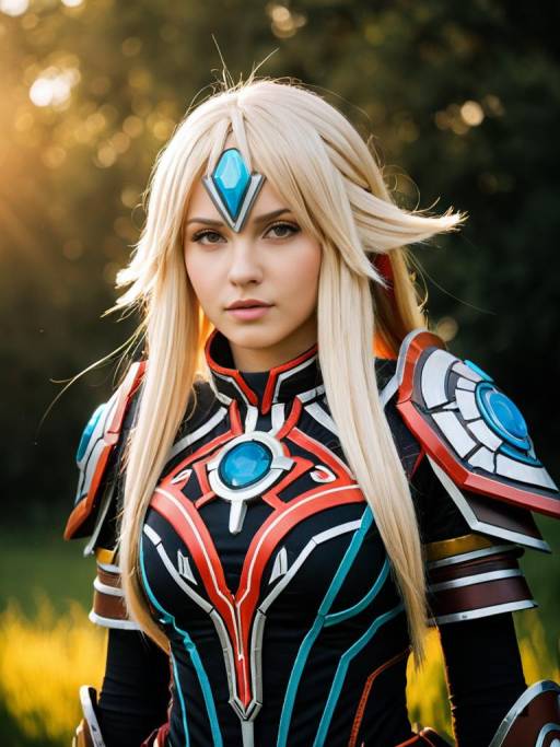 Realistic Nia Cosplay from Xenoblade Chronicles