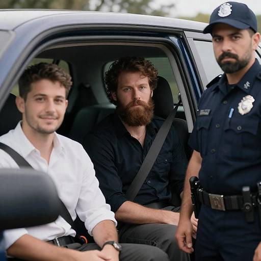 Serious Moments in a Car