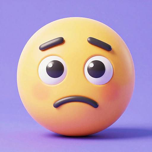 3D Detailed Relief Emoji