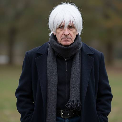 Realistic Old Male Cosplay Portrait