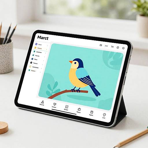 Creative Workspace with Transparent Background Maker