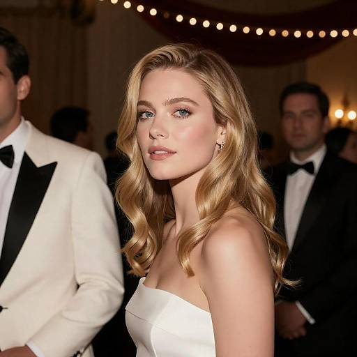 Elegant Evening Portrait in Soft Lighting