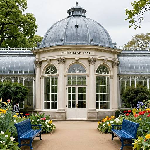 Classical Orangery with Corinthian Columns