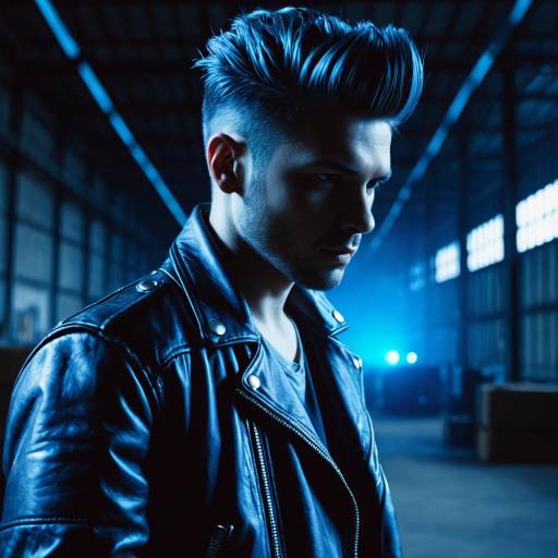 Stylish Taper Cut in Industrial Warehouse