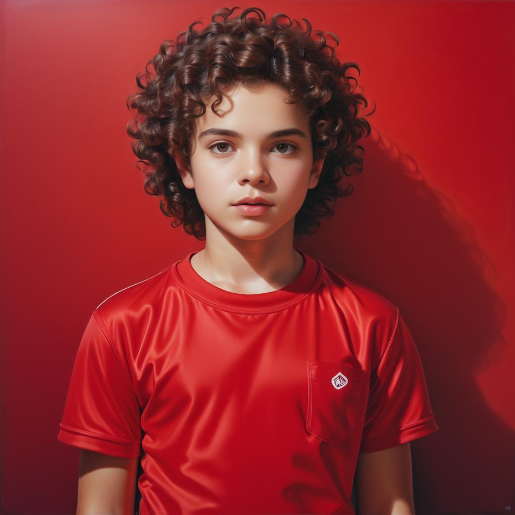 Photorealistic Portrait of a Boy