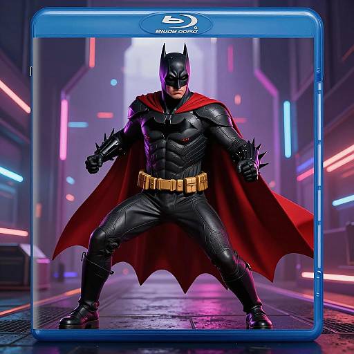 Live Action Batman Beyond Blu-ray Cover