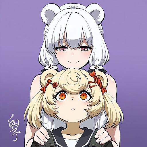 Illustration of Gummy (arknights), arknights in the style of Shirako (kirupi)