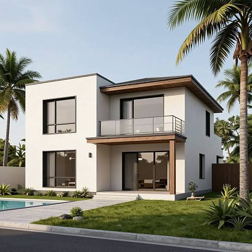 Seaside House Design Render 130