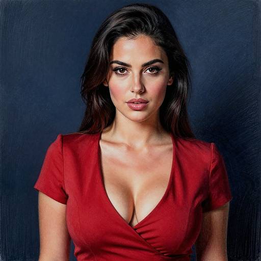 Ultra Realistic Portrait of Secretary