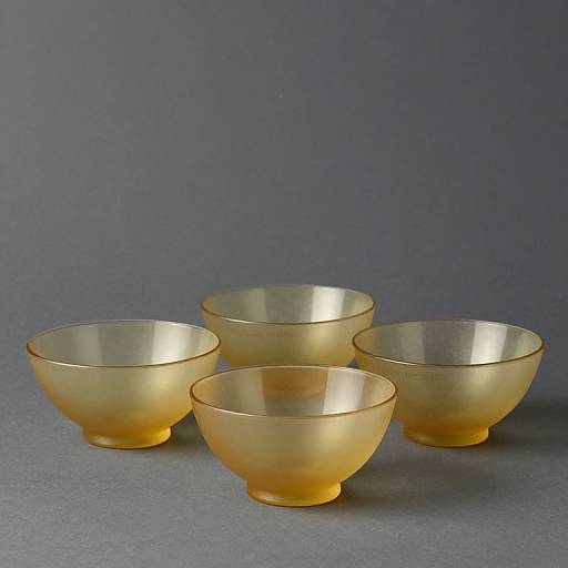 19th Century Uranium Glass Bowls