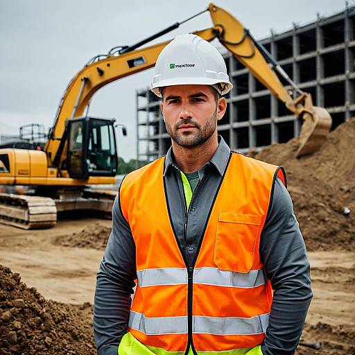 Construction Project Manager in Action