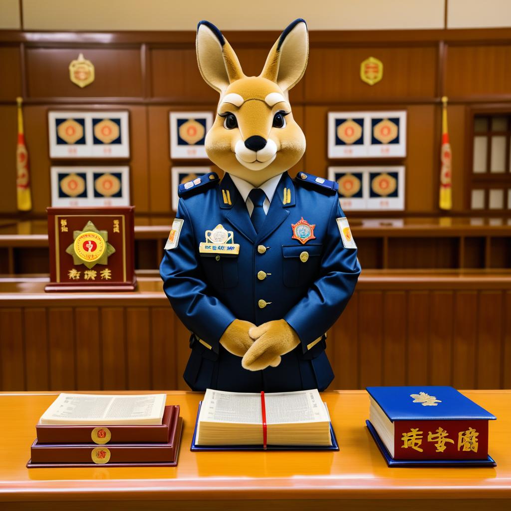 Kangaroo Judge in Taiwanese Courtroom