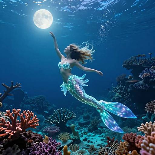 Enchanted Underwater Sea Nymph Dance