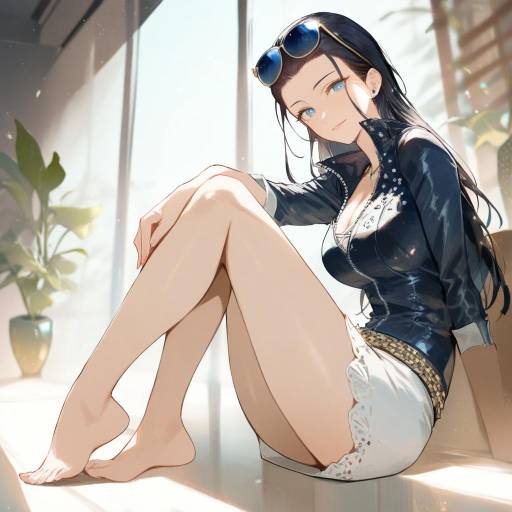 Nico Robin: Stylish Solo Portrait