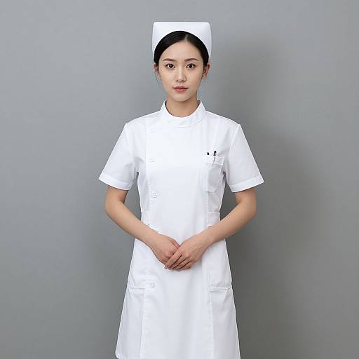 Woman in Nurse Uniform