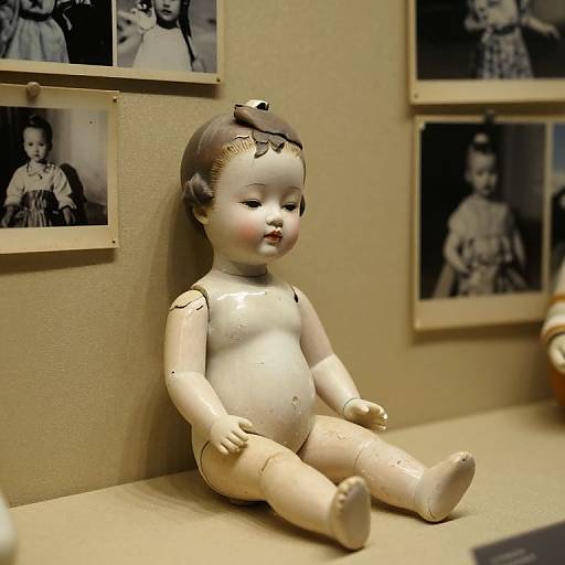 Haunting Porcelain Doll in Forgotten Museum