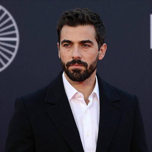 Handsome Man in Elegant Attire