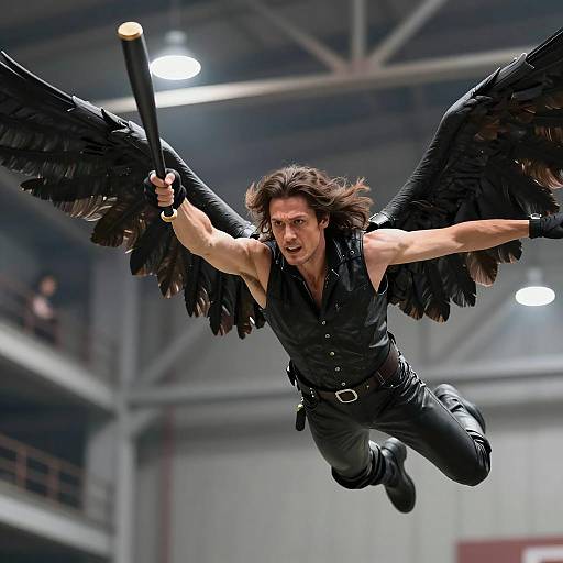 A Hero Soars: Dynamic Mid-Air Capture