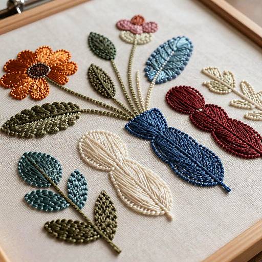 Digital Canvas Embroidery Art Generator