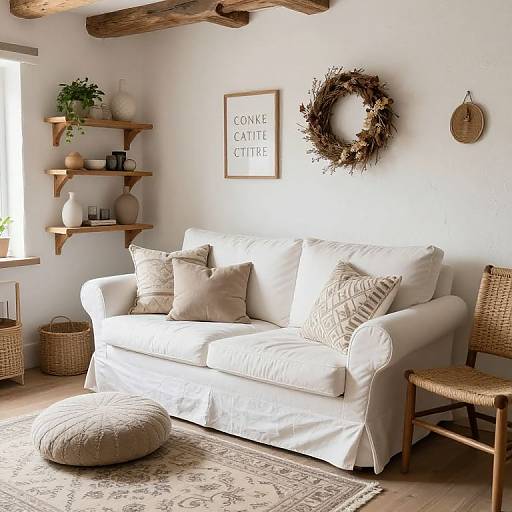 Cozy Rustic Boho Cottage Corner