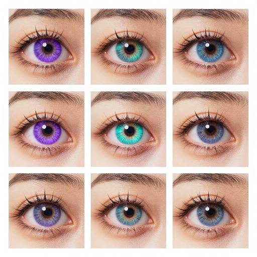 Dynamic Eye Color Transformation Portraits