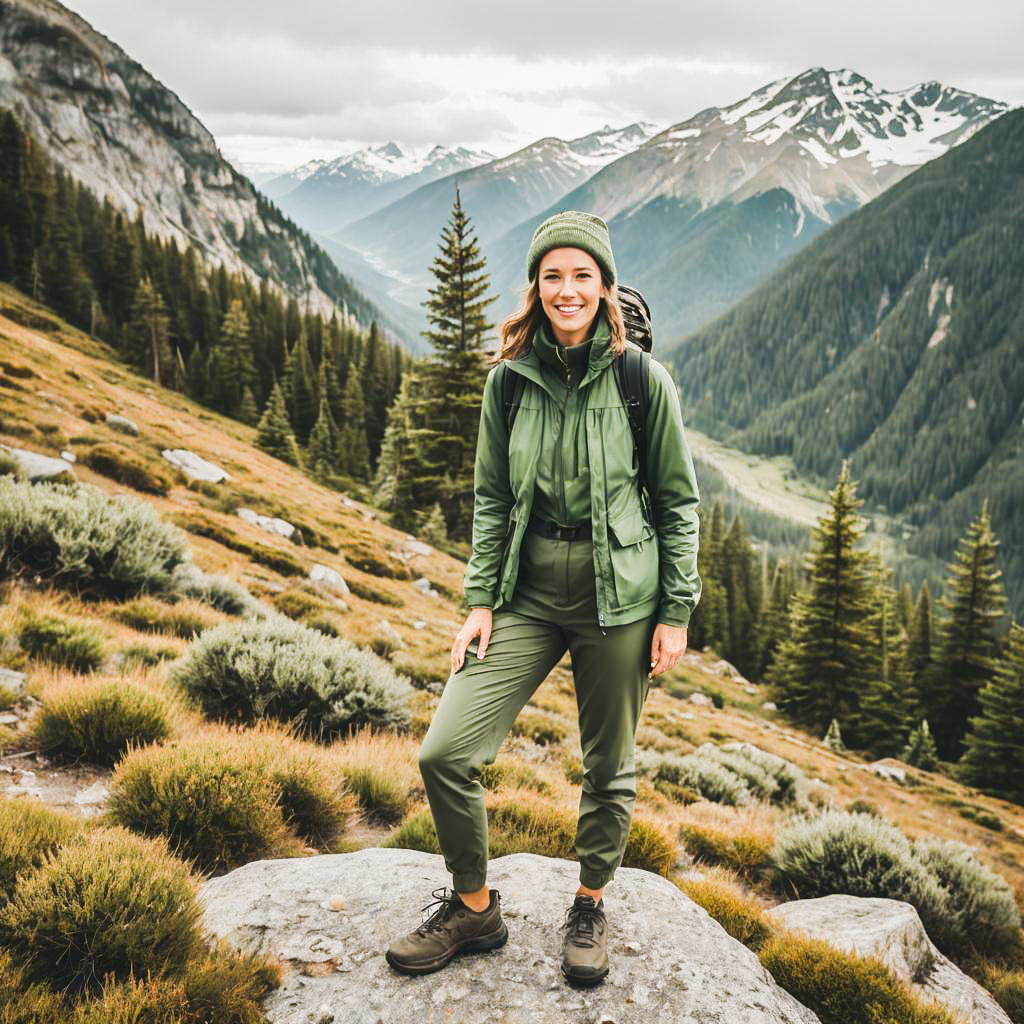 Adventure-Ready Hiking Outfits in Nature