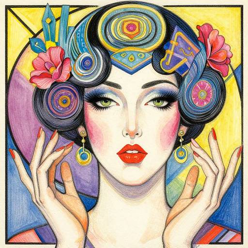 Magical Watercolor Portrait Art