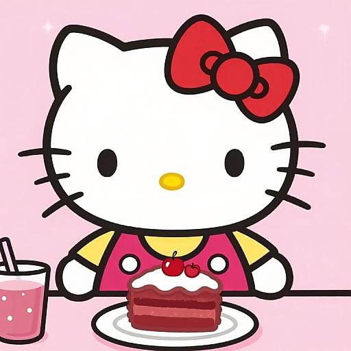 Cozy Hello Kitty Themed Room