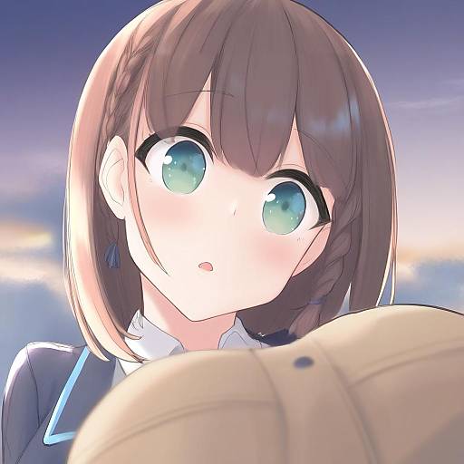 Illustration of Ai-chan (tawawa), getsuyoubi no tawawa in the style of Hinagi (fox priest)