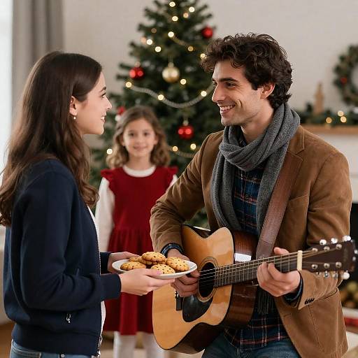 Festive Family Music and Cookies