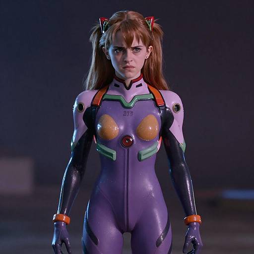 Epic Emma Watson as Sci-Fi Mecha Hero