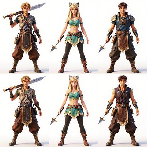 Vibrant Fantasy NSFW Digital Art