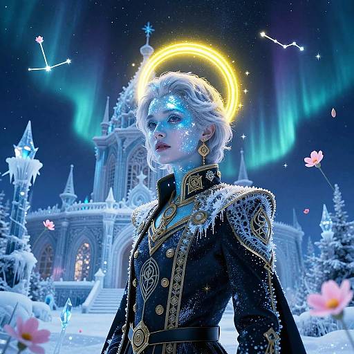 Surreal Frosted Portrait of Vara