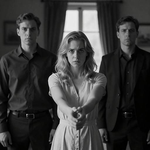 Dramatic Tension in Black and White