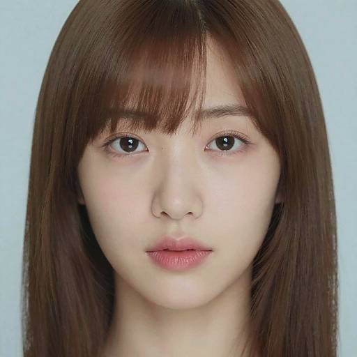 Close-Up Portrait of Asian Woman