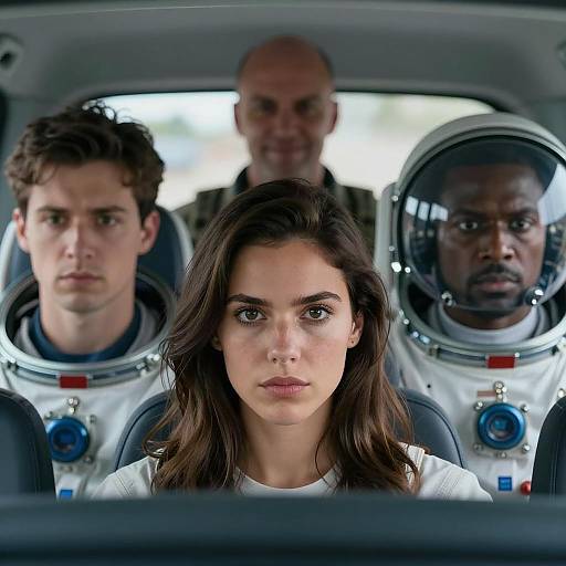 Dramatic Vehicle Interior Portrait