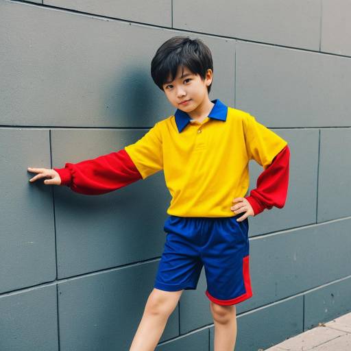 Cosplay of Cubix Character in Bright Colors