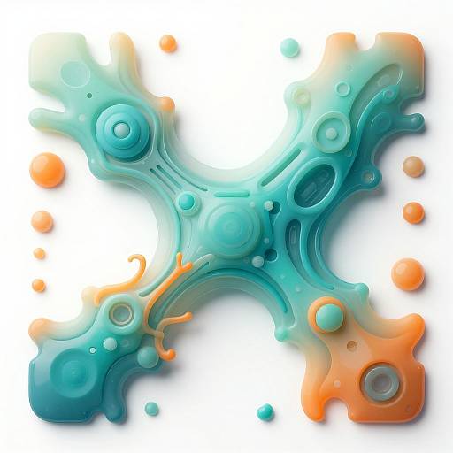 Bio-Mechanical AI Decal Patterns