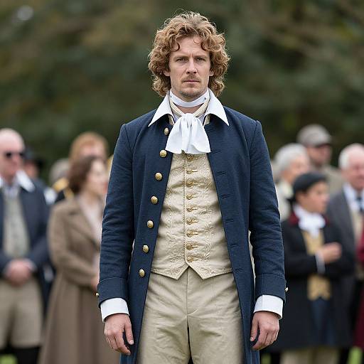 Man in Regency Era Costume