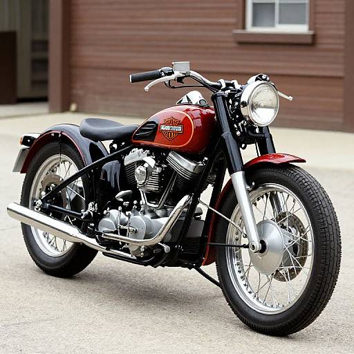 1946 Harley Davidson Knucklehead Drag Bike