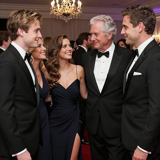 Elegant Formal Party Scene with Guests