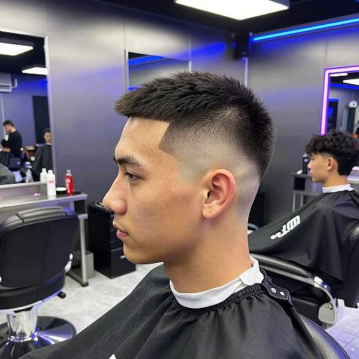 Futuristic Buzz Cut Styles Showcase