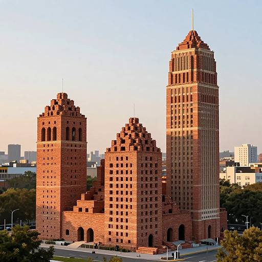 Sentient Brick Architectures at Dawn