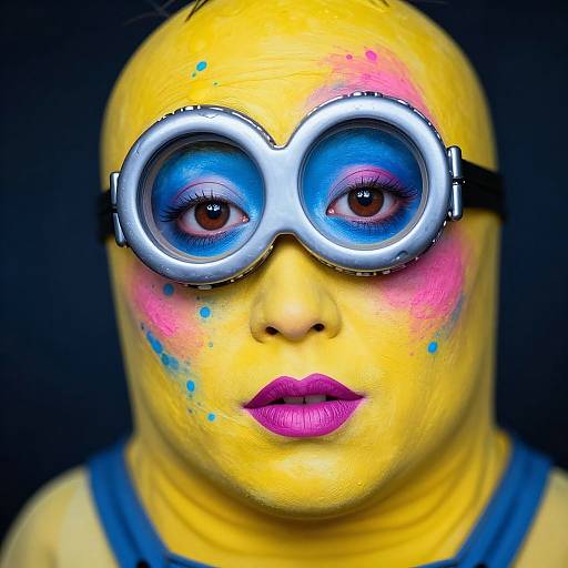 Mischievous Minion Fantasy Makeup